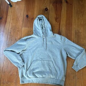 Puma Light Gray Men's Hoodie
